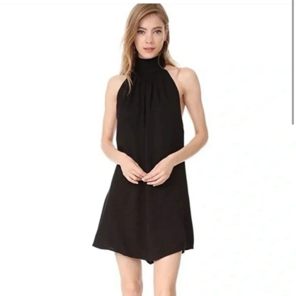 STONE COLD FOX Black Halter Dress